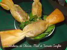 Bonbons de chèvres chaud