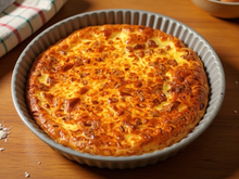 Quiche au chorizo classique