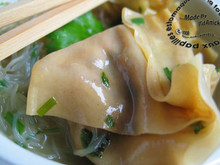 Raviolis de potimarron aux cèpes et céleri en soupe