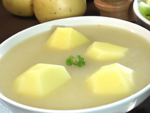 Soupe aux poireaux et aux pommes de terre