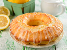 Cake au citron et son glaçage léger