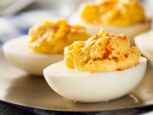 Œuf mimosa au piment d'Espelette