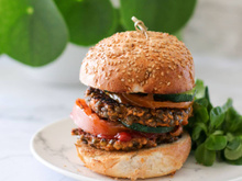 Steaks végétariens aux lentilles