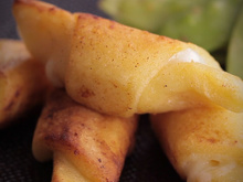 Croissants de pommes de terre farcis