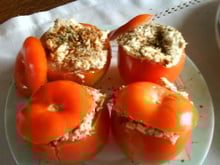 Tomates farcies au thon faciles