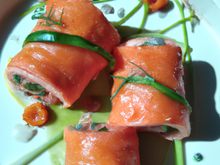 Roulades de saumon