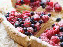 Tarte aux fruits rouges