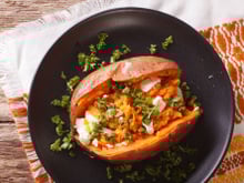 3 façons de pimper vos patates douces rôties au four