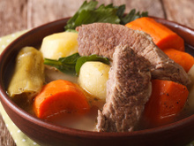 Pot au feu à l'autocuiseur (cocotte minute)