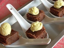 Fondant marron-chocolat