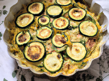 Charlotte de courgettes