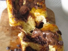 Brioche roulée sans MAP à la pâte à tartiner