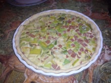 Tarte au poireaux