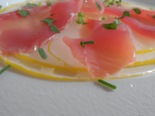 Carpaccio de poisson