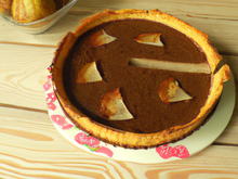 Tarte aux poires et chocolat au thermomix