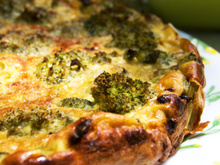 Tarte aux légumes et au chèvre Boursault