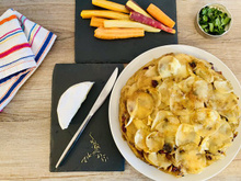 Tarte tatin sucré-salé hivernale