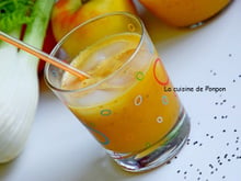 Jus vitaminé pomme, fenouil et graines de chia
