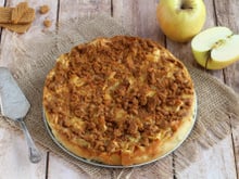 Gâteau clafoutis aux Pommes du Limousin AOP et au Chaï