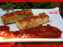 Mini cakes courgettes, jambon et ricotta