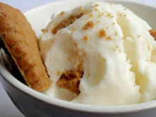 Crème glacée façon Cheesecake