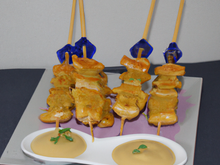 Poulet sauce Satay