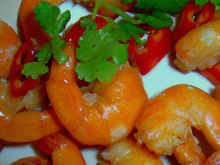 Crevettes à la sichuanaise