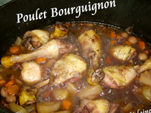 Poulet bourguignon