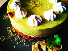 Cake chorizo banane et mousse citron vert