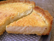 Flan patissier a la noix de coco