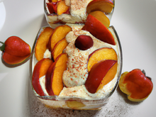 Tiramisu abricot fraise