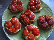 Tatins de tomates cerises
