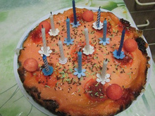 Cheesecake à la fraise tagada