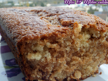 Cake aux deux chocolats et aux noisettes