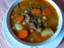 'La Harira' ou soupe traditionnelle Marocaine