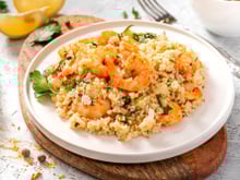 Couscous de crevettes et sa bisque Thermomix