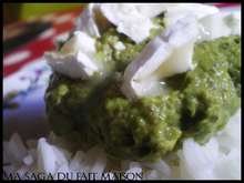 Mousse à l'avocat au riz