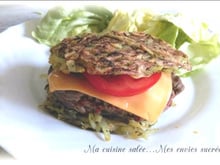 Hamburger de pommes de terre