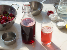 Sirop de cerises maison
