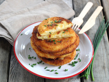 Pancakes salés aux pommes de terre