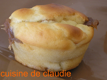 Bouchées aux pommes et crème de marrons