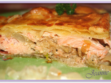 Saumon au fenouil en croûte