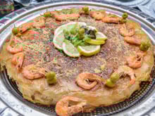 Pastilla aux fruits de mer traditionnelle