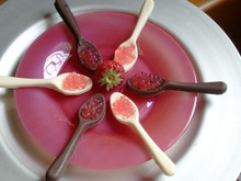 Cuillères gourmandes et ses perles fraîcheurs