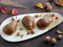 Poires feuilletées aux Noix de Grenoble AOP