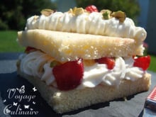 Mille-feuille brioché Harrys à la chantilly de St Môret®