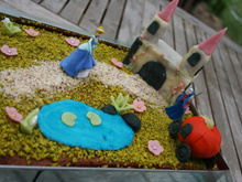 Bavarois cendrillon à la passion