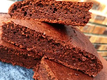 Gâteau au chocolat sans sucre, ni beurre, ni lait
