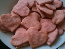 Sablés de la Saint Valentin