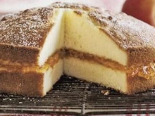 Gâteau facile à la pêche